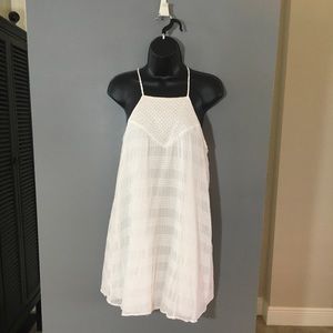 White Thin Strap Dress